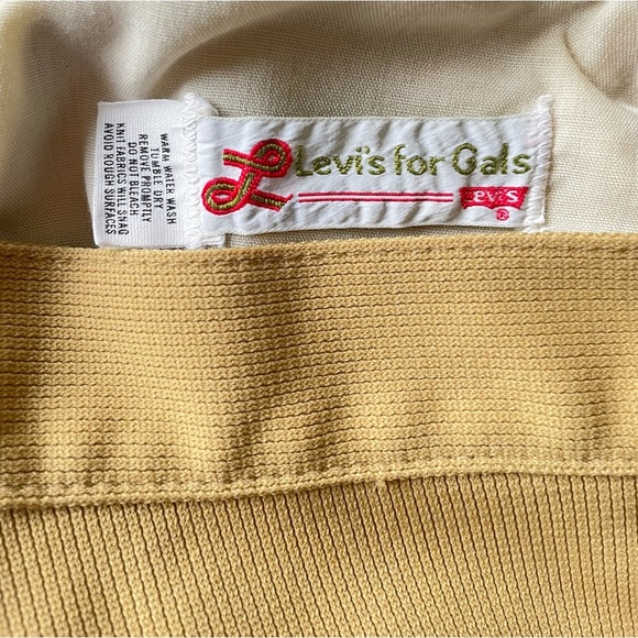 Vintage Levi's For Gals Pants Flared Leg 28" Waist Womens 60's / 70's - Picture 3 of 7